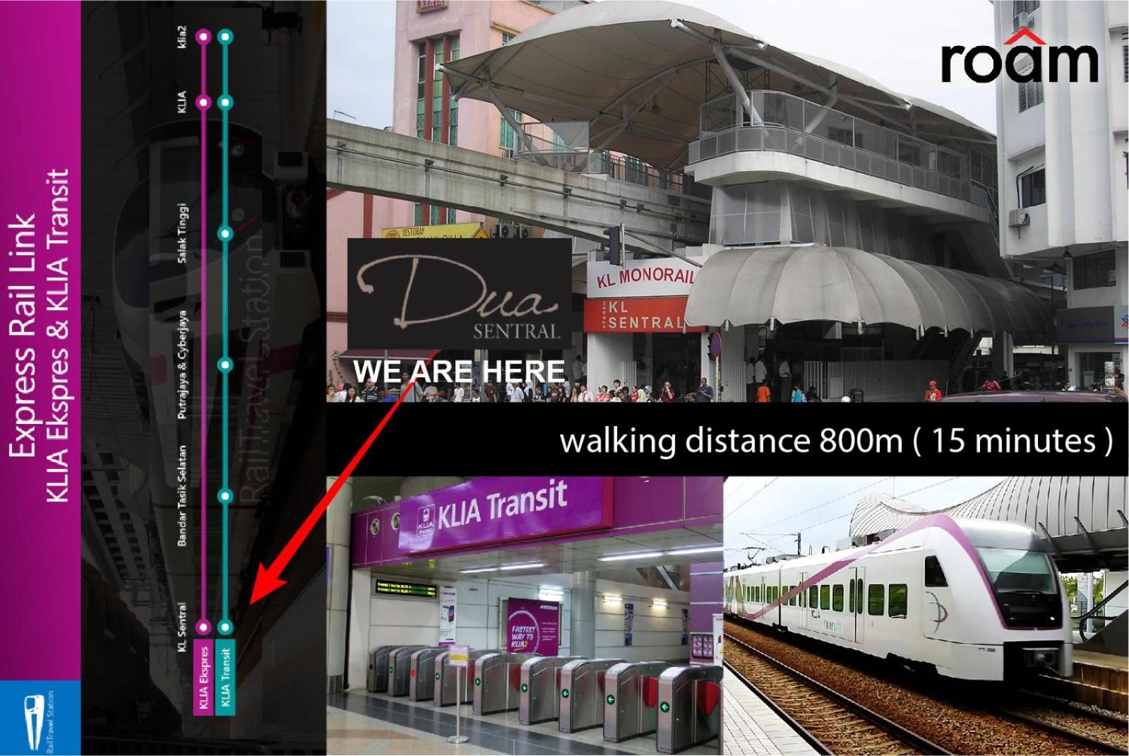 Dua Sentral Kl Sentral Apartment Kuala Lumpur Ngoại thất bức ảnh